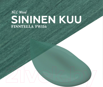 Пропитка для дерева Finntella Wooddi Aqua Sininen Kuu / F-28-0-1-FW116 (900мл)