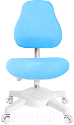 Парта+стул Kinderzen Dali Plus Armata надстройка, ящик, органайзер и подставка (белый/серый/голубой)
