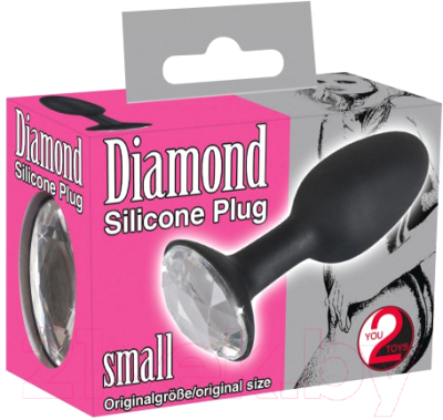Пробка интимная Orion Versand Diamond Silicone Plug / 5109040000