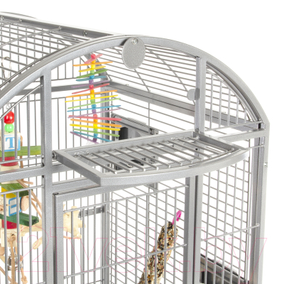 Клетка для птиц MONTANA Cages Finca Dome / K33004 (светло-серый)