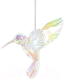 Елочная игрушка Gisela Graham Rose Ball Колибри радужный / 12977 -