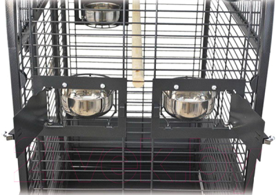Клетка для птиц MONTANA Cages New Jersey / K33027 (темно-серый)