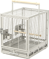 Клетка для птиц MONTANA Cages Evo Cage Travel Platinum / K32005 (светло-серый) - 