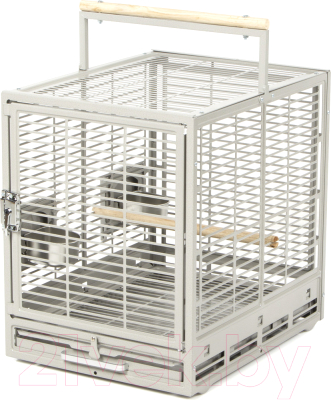 Клетка для птиц MONTANA Cages Evo Cage Travel Platinum / K32005 (светло-серый)