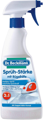 Средство для глажки белья Dr.Beckmann Суперформа & Легкоглад (500мл)