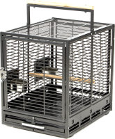 Клетка для птиц MONTANA Cages Evo Cage Travel Platinum / K32006 (темно-серый) - 