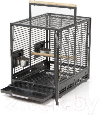 Клетка для птиц MONTANA Cages Evo Cage Travel Platinum / K32006 (темно-серый)