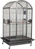Клетка для птиц MONTANA Cages Castell Nova Dome / K33007 (темно-серый) - 