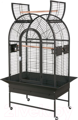Клетка для птиц MONTANA Cages Castell Nova Dome / K33007 (темно-серый)