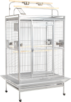 Клетка для птиц MONTANA Cages Castell Nova Play / K33006 (светло-серый) - 