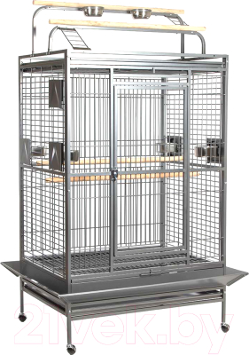 Клетка для птиц MONTANA Cages Castell Nova Play / K33005 (темно-серый)