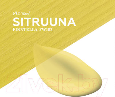 Пропитка для дерева Finntella Wooddi Aqua Sitruuna / F-28-0-1-FW102 (900мл)