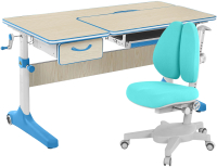 

Парта+стул Anatomica, Uniqa Lite Armata Duos