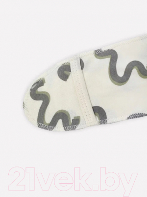 Изображение товара Боди для малышей Rant Hugs And Kisses / HK_PB67-56 (Pattern Beige, р.56)