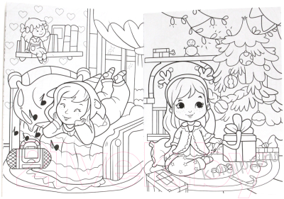 Изображение товара Раскраска Проф-Пресс Супер-пупер. Для девочек