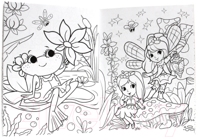 Изображение товара Раскраска Проф-Пресс Супер-пупер. Для девочек