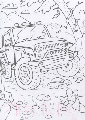 Изображение товара Раскраска Проф-Пресс Супер-пупер. Для мальчиков