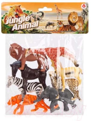 Набор фигурок игровых Наша игрушка Набор диких животых Jungle Animal / 2A008-1