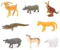Набор фигурок игровых Наша игрушка Набор диких животых Jungle Animal / 2A008-2 - 