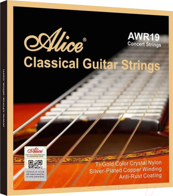 Струны для классической гитары Alice AWR19-N
