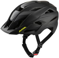 Защитный шлем Alpina Sports 2022 Kamloop / A9769-33 (р-р 51-55 черный/неон желтый матовый) - 
