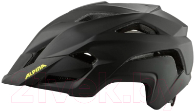 Защитный шлем Alpina Sports 2022 Kamloop / A9769-33 (р-р 51-55 черный/неон желтый матовый)