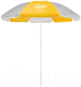 Зонт пляжный 21vek Желтый/серебристый - 