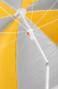 Миниатюра изображения товара Зонт пляжный 21vek Желтый/серебристый