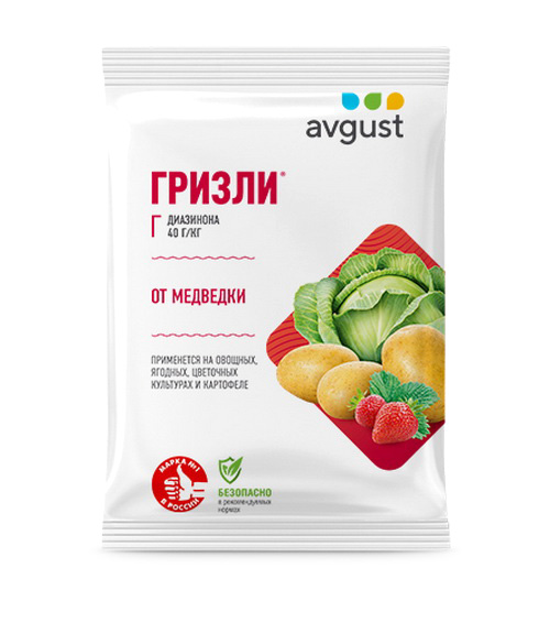 Инсектицид Avgust Гризли (100г)