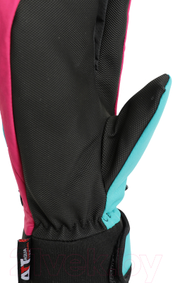 Перчатки лыжные VikinG Fin Lobster / 125/19/9753-0046 (р-р 5, розовый)