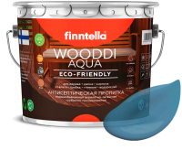 Пропитка для дерева Finntella Wooddi Aqua Mustikka / F-28-0-3-FW115 (2.7л) - 