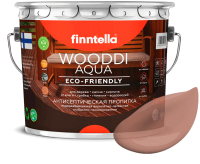 Пропитка для дерева Finntella Wooddi Aqua Merbau / F-28-0-3-FW119 (2.7л) - 