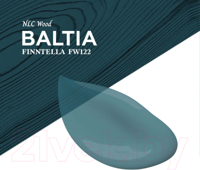 Пропитка для дерева Finntella Wooddi Aqua Baltia / F-28-0-3-FW122 (2.7л)