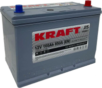 Автомобильный аккумулятор KrafT Asia 100 JR / S N70 100 10B09 (100 А/ч) - 