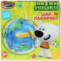 

Игра-головоломка Играем вместе, Шар-лабиринт Ми-ми-мишки / B1943684-R