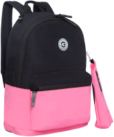 Рюкзак Grizzly RXL-323-4 (черный/розовый) - 