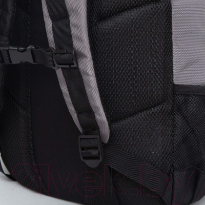 Рюкзак Grizzly RU-330-1  (черный/серый)