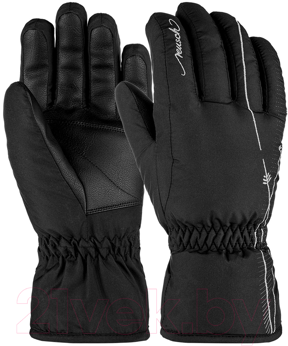 Перчатки лыжные Reusch Yana / 6131167-7702 (р-р 8.5, Black/Silver Inch) — фото 3