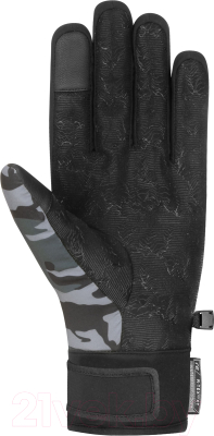 Перчатки лыжные Reusch Raptor R-Tex Xt Touch-Tec/ 6202223-5570 (р-р 9, Dark Camo/Black inch)