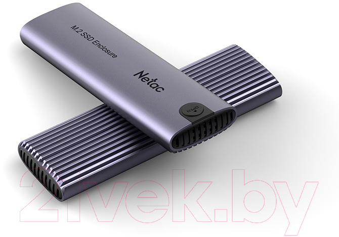 Бокс для жесткого диска Netac WH51 USB3.1 Gen2 + кабель C-С (NT07WH51-32CA)