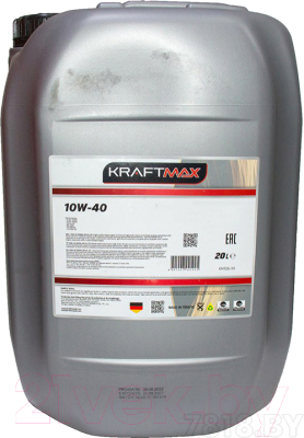 Моторное масло KraftMax 10W40 / KM127/20 (20л)