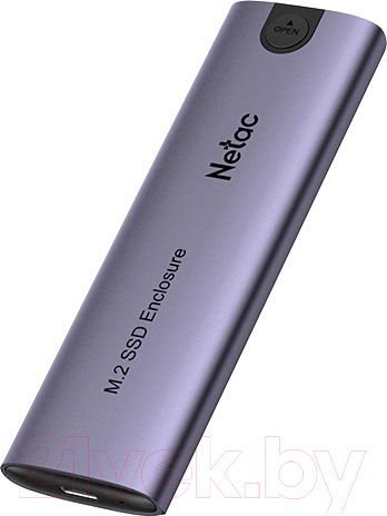 Бокс для жесткого диска Netac WH51 USB3.1 Gen2 + кабель А-C, кабель C-С (NT07WH51-32C2)