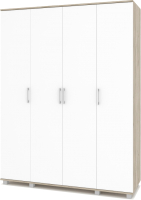 Шкаф Modern Ева Е40 (серый дуб/белый) - 