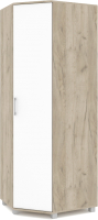 Шкаф Modern Ева Е57 (серый дуб/белый) - 