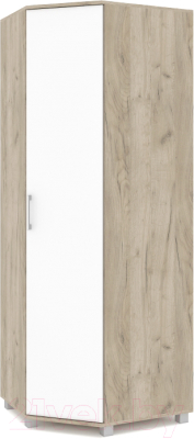 Шкаф Modern Ева Е57 (серый дуб/белый)