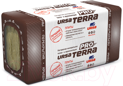Минеральная вата Ursa Terra 34 PN Pro 8 1000-610-50