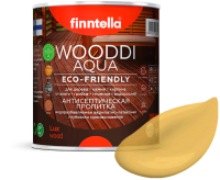 Пропитка для дерева Finntella Wooddi Aqua Vehna / F-28-0-1-FW155 (900мл) - 