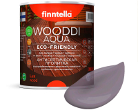 Пропитка для дерева Finntella Wooddi Aqua Ametisti / F-28-0-1-FW158 (900мл) - 