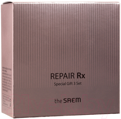 Набор косметики для лица The Saem Repair Rx Skin Care 3 Set Тонер+Эмульсия+Крем+Эссенция (31мл+31мл+10мл)