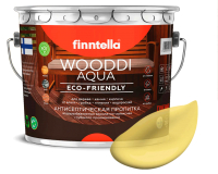 Пропитка для дерева Finntella Wooddi Aqua Sitruuna / F-28-0-3-FW102 (2.7л) - 